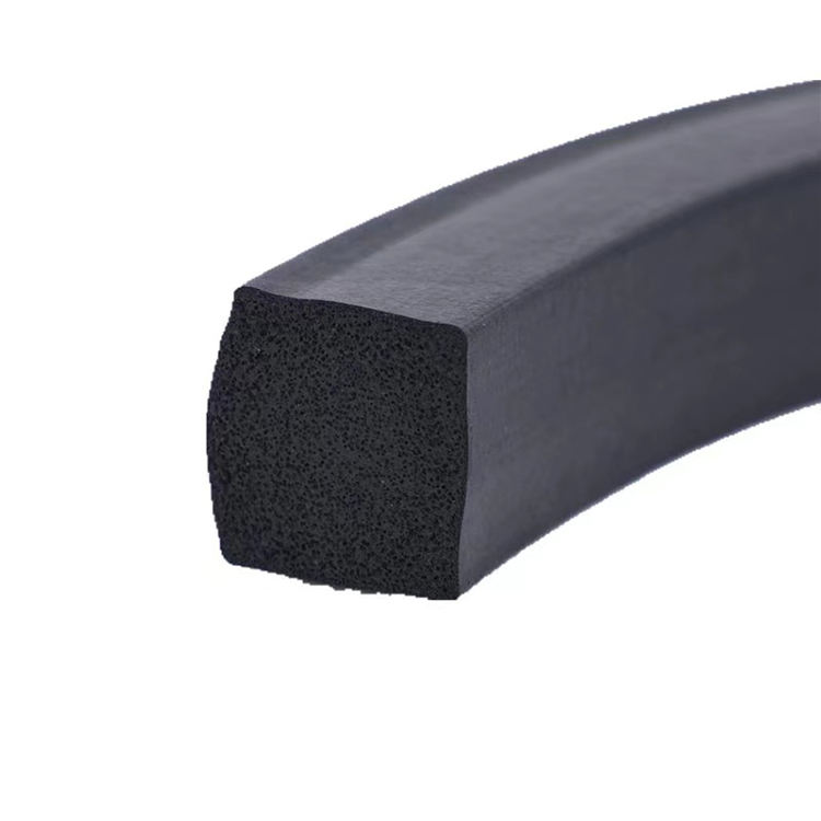 EPDM round foam sealing strip/sponge rubber ring cord supplier /PAIDU